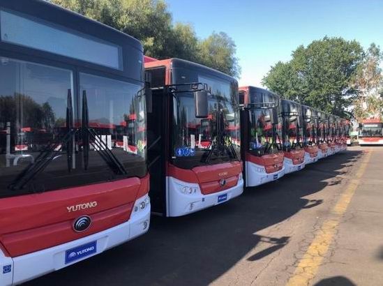 100 Yutong EVs delivered to Chile, leading the Chinese bus brand in Latin America