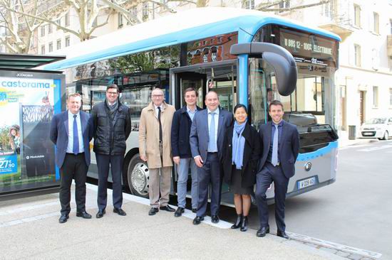 Strasbourg Transport Company places order for 12 Yutong EVs