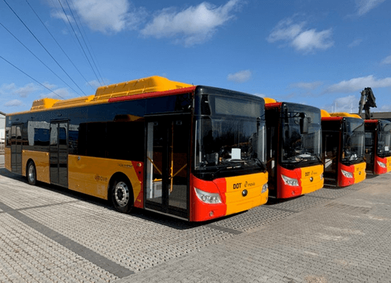 Yutong full electric buses enter the fairy tale kingdom - Denmark