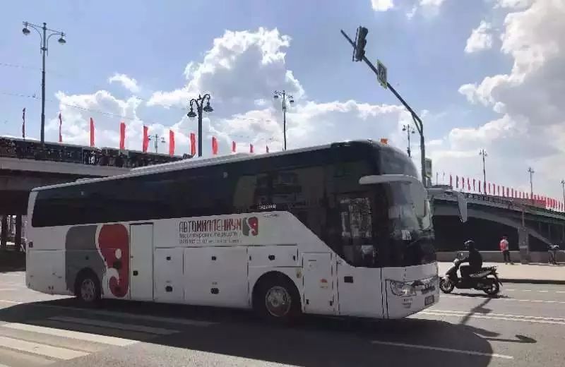 Nearly 200 Yutong buses service the Russia Victory Day