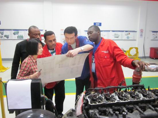 Service provider from Mozambique trained in Yutong