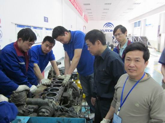 Trainees from Macao trained in Yutong