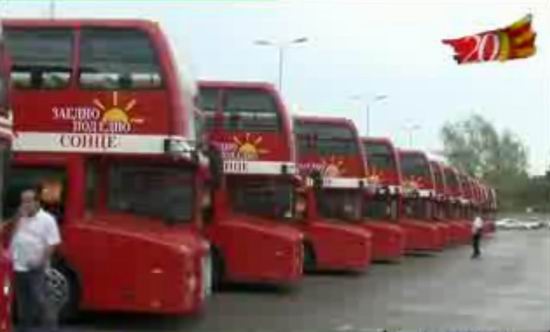 68 Yutong double deckers arrive in Skopje