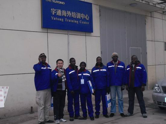 Service provider from Uganda trained in Yutong