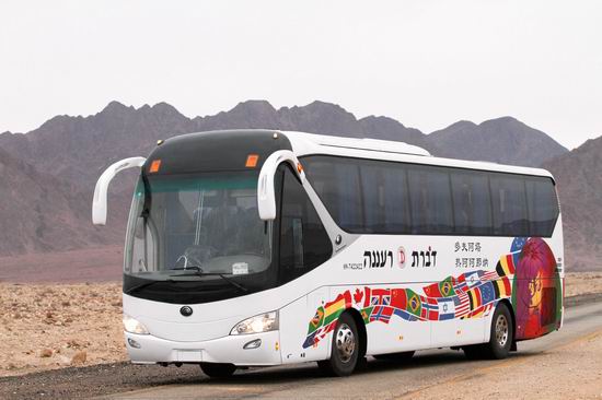 The first China-made bus launched in Israel