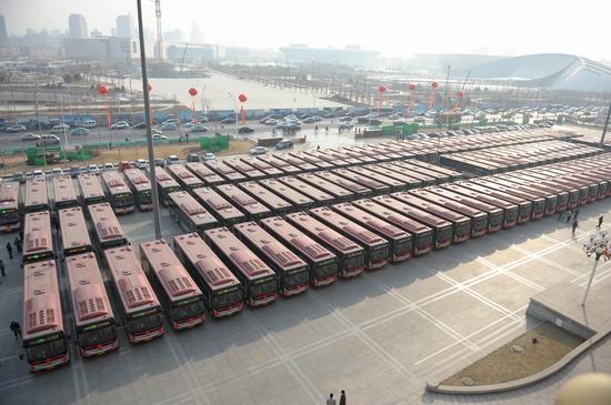 Yutong new energy buses put into Tianjin market in batch