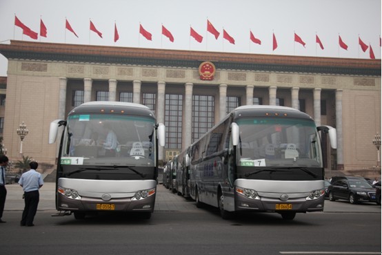 Yutong buses become the designated vehicles of FOCAC