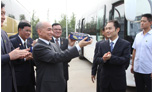 Cambodian king inspects Yutong