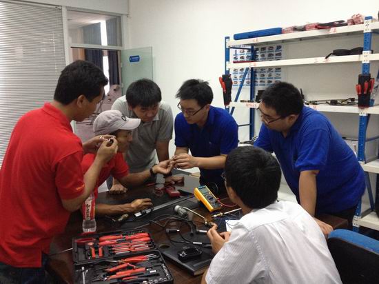 Service staff from France, Taiwan, Myanmar, UAE trained in Yutong