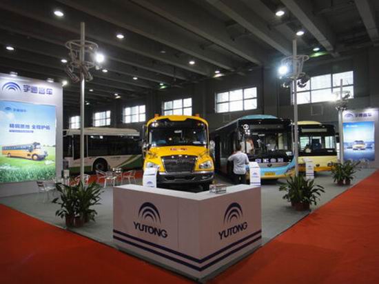 Yutong appears at Guangzhou Transportation Expo 2013