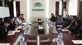 Leaders of CATIC inspect Yutong