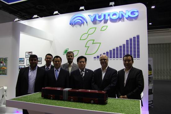 Yutong attends UITP MENA Transport Congress & Exhibition 2014