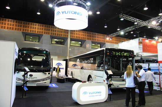 Yutong appears at Australasia Bus & Coach Conference & Expo