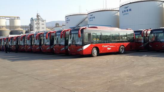 First batch Yutong buses of Venezuela’s big order shipped First batch Yutong buses of Venezuela’s big order shipped