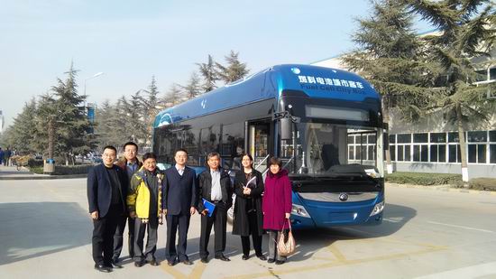 Yutong’s fuel cell bus project passes the inspection by UN experts