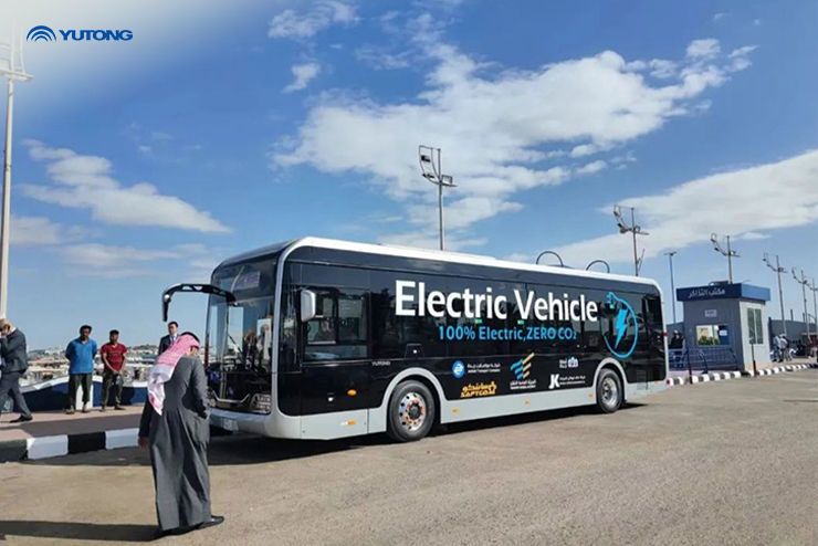 Yutong new energy buses on worlds roads