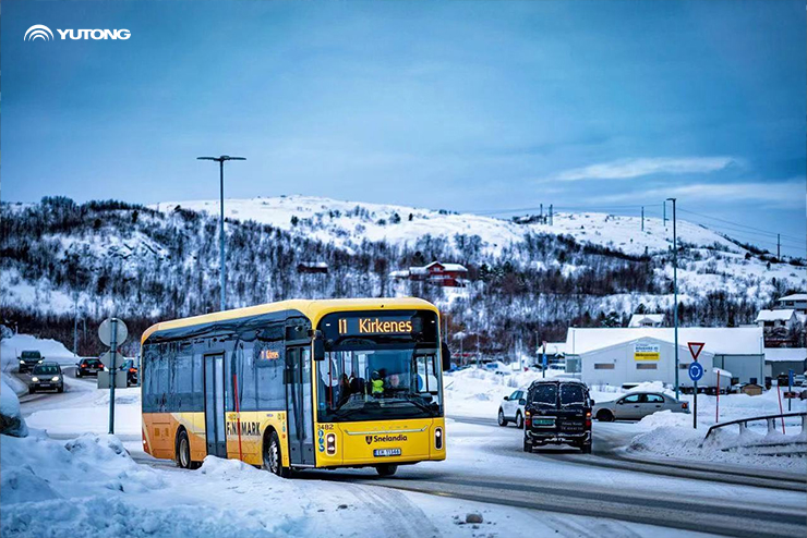 Challenges for pure battery electric buses in arctic weather