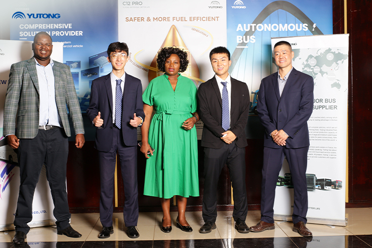 Yutong holds press conference to launch C12PRO in Zimbabwe