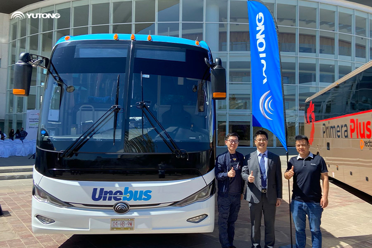 Yutong Mexico participates in Presentación de Autobuses Ecológicos (Eco-friendly Bus Exhibition)