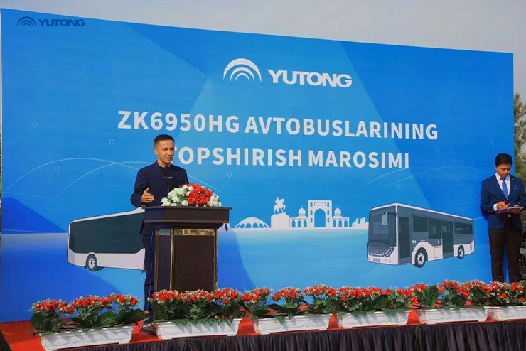 36 Yutong ZK6950HG CNG Buses Contributing to Green Transportation in Uzbekistan