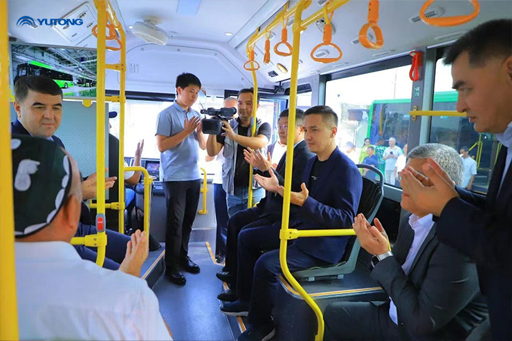 36 Yutong ZK6950HG CNG Buses Contributing to Green Transportation in Uzbekistan