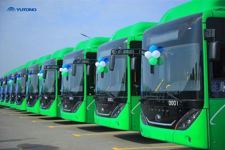36 Yutong ZK6950HG CNG Buses Contributing to Green Transportation in Uzbekistan