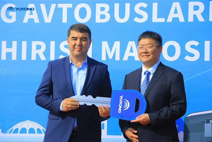 36 Yutong ZK6950HG CNG Buses Contributing to Green Transportation in Uzbekistan