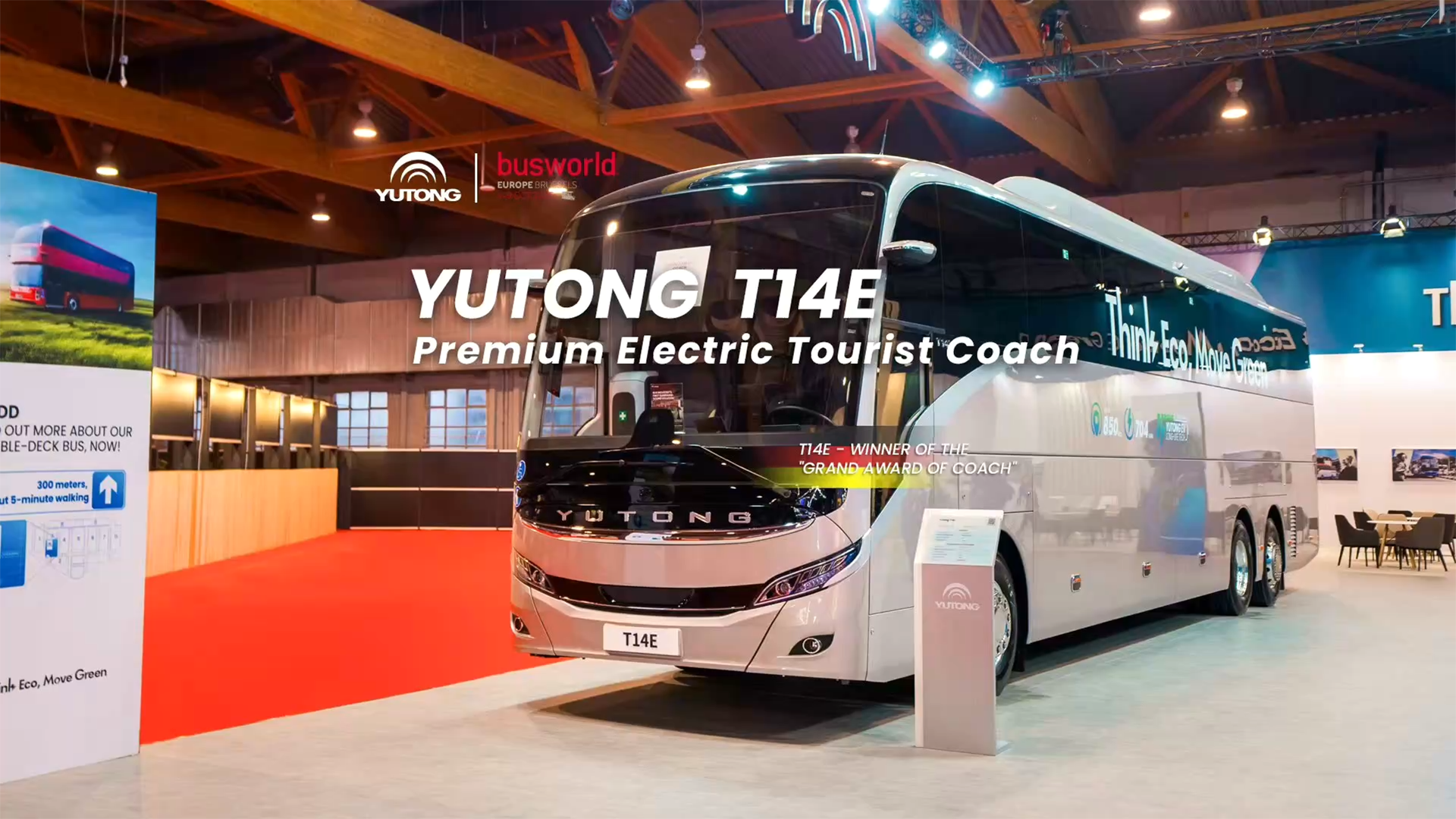 Yutong T14E Premium Electric Tourist Coach