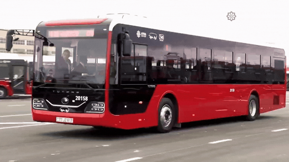 Azerbaijan President Witnesses Delivery of 235 Yutong Buses to Ganja