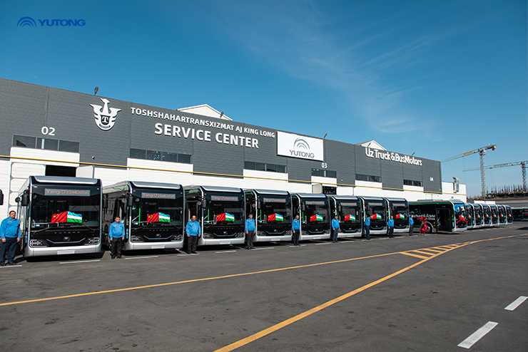 202 Yutong Battery Electric Buses Delivered to Tashkent, Accelerating Uzbekistan’s Green Transportation Upgrade