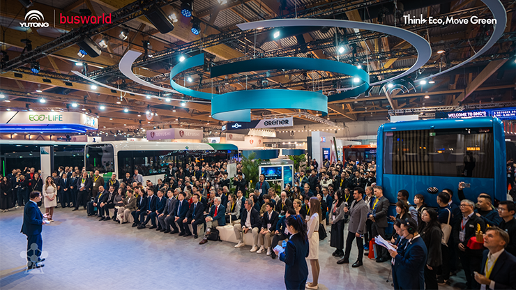 Yutong Launches EV Long-Life Tech at Busworld Europe 2025, Secures Seven Major Awards