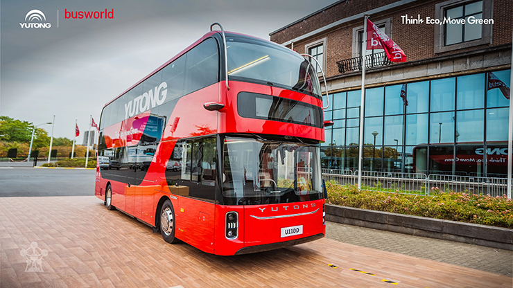 Yutong Launches EV Long-Life Tech at Busworld Europe 2025, Secures Seven Major Awards
