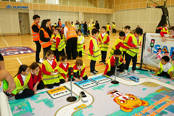 From Astana to Almaty: Yutong School Bus Safety Tour Brings Safety Education to Kazakhstani Students From Astana to Almaty: Yutong School Bus Safety Tour Brings Safety Education to Kazakhstani Students
