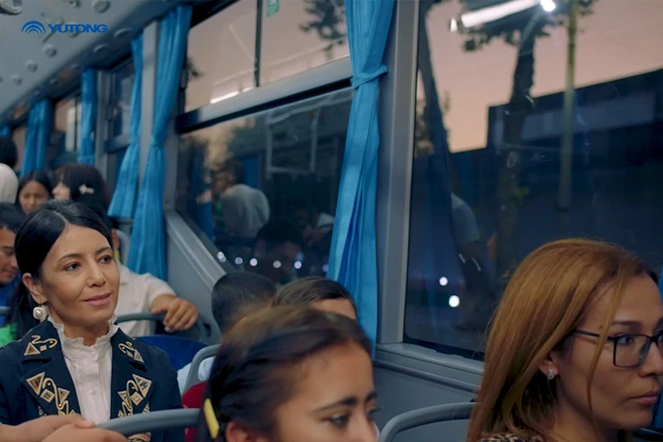 52 Yutong Natural Gas Buses Delivered to Gulistan, with Uzbek President Attending the Handover Ceremony