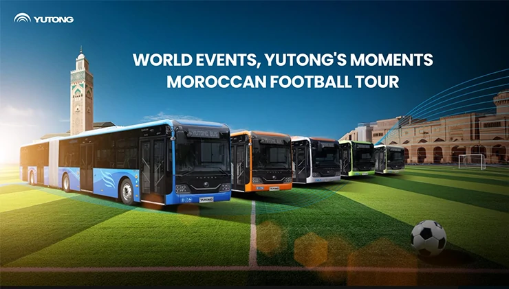 723 Yutong Buses Ready to Serve the African International Football Tournament with High Quality