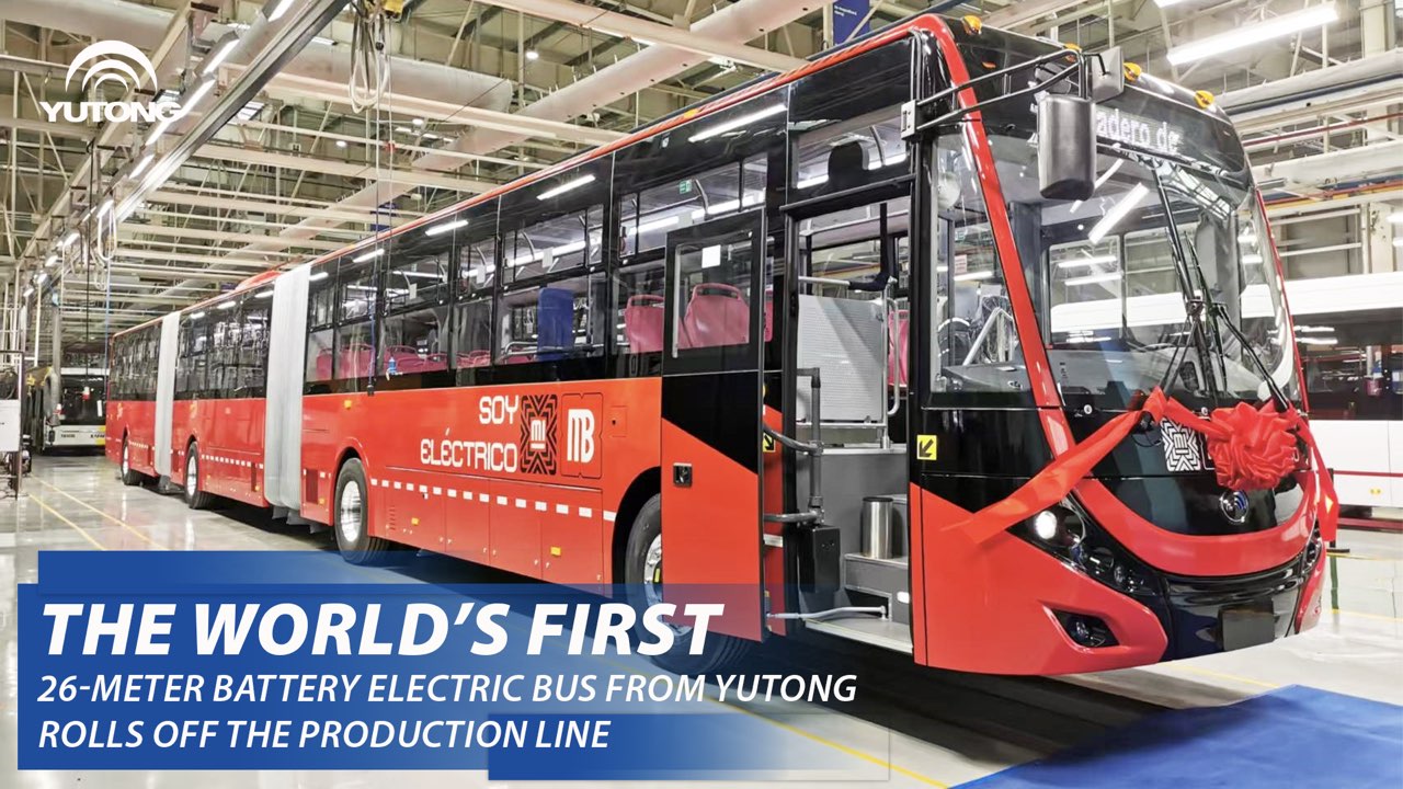 26-Meter Battery Electric Bus Rolls Out