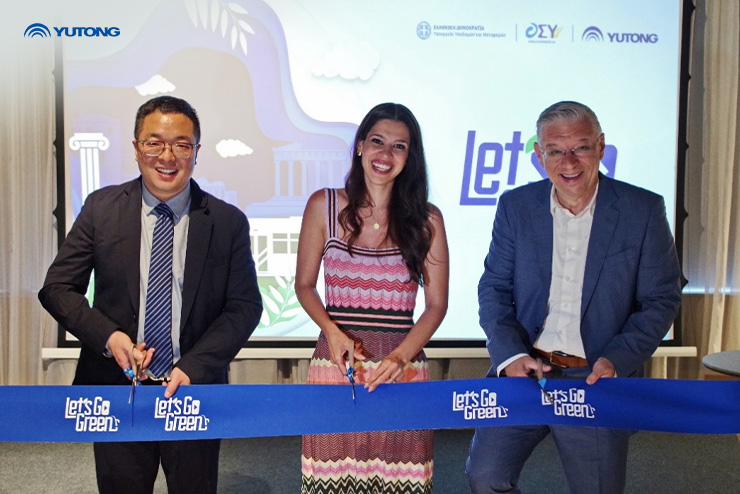 Yutong Officially Launches “Let’s Go Green” Initiative for Sustainable Mobility in Athens – OSY S.A. Drivers Honored