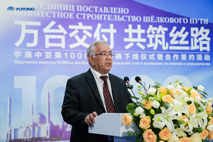 Yutongs 10,000th Central Asia Vehicle Rolls off, Advancing Green Smart mobility