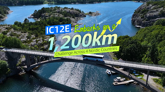 IC12E Embarks on a 1,200km Challenge Across 4 Nordic Countries