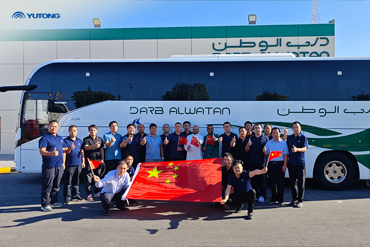 Yutong’s 110-C13PRO Delivery to Aramco, Injecting Momentum into Middle East Premium Transport Market