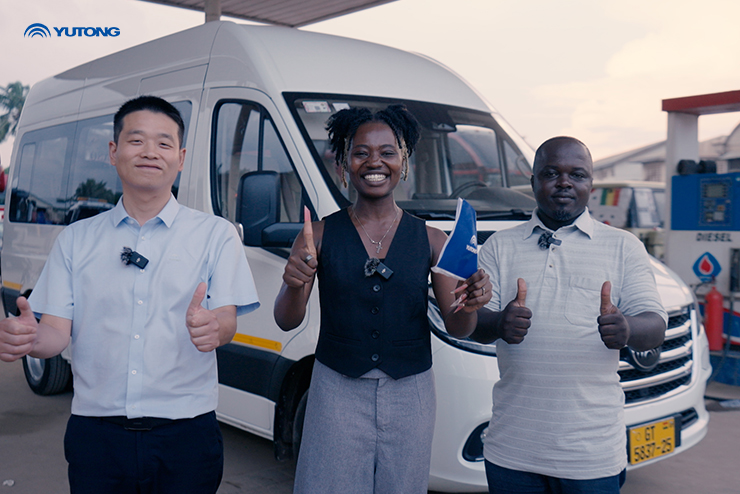 Yutong Van Proves Its Mettle on Ghanas Road: Reliability, Fuel-Efficiency Shine and Comfort !