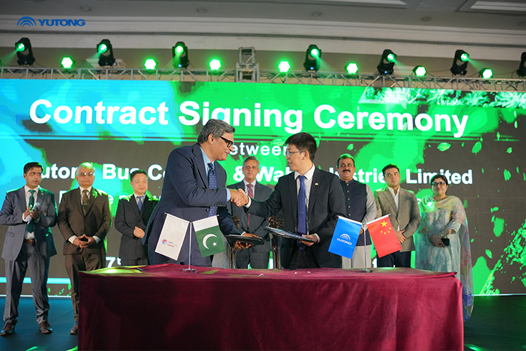 Yutong launches DMT&amp;amp;YEA technologies in Pakistan, securing the largest electric bus order!