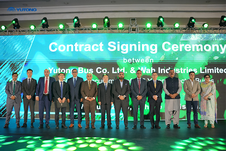 Yutong launches DMT&amp;YEA technologies in Pakistan, securing the largest electric bus order!