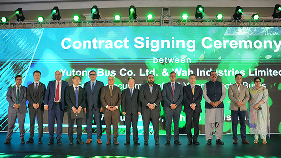 Yutong launches DMT&YEA technologies in Pakistan, securing the largest electric bus order!
