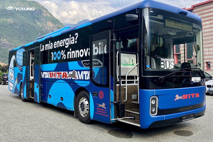 Sustainable Bus Test Drives the IC12E