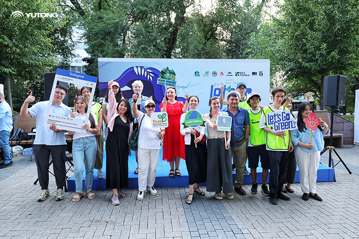 Almaty Goes Green:Yutong and Chinese Consulate General Launch “Lets Go Green”in Almaty