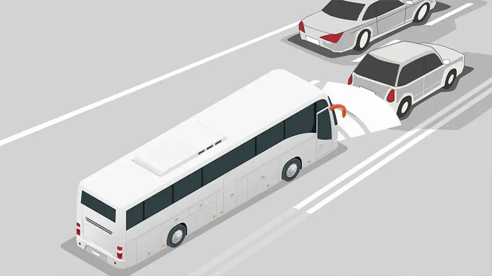 Front collision protection structure