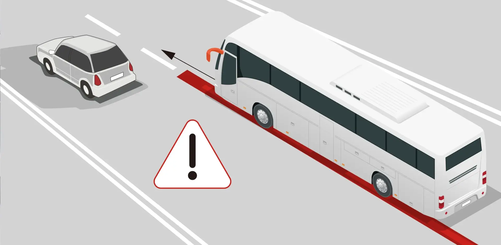 Forward pre-collision warning and lane departure warning (optional)