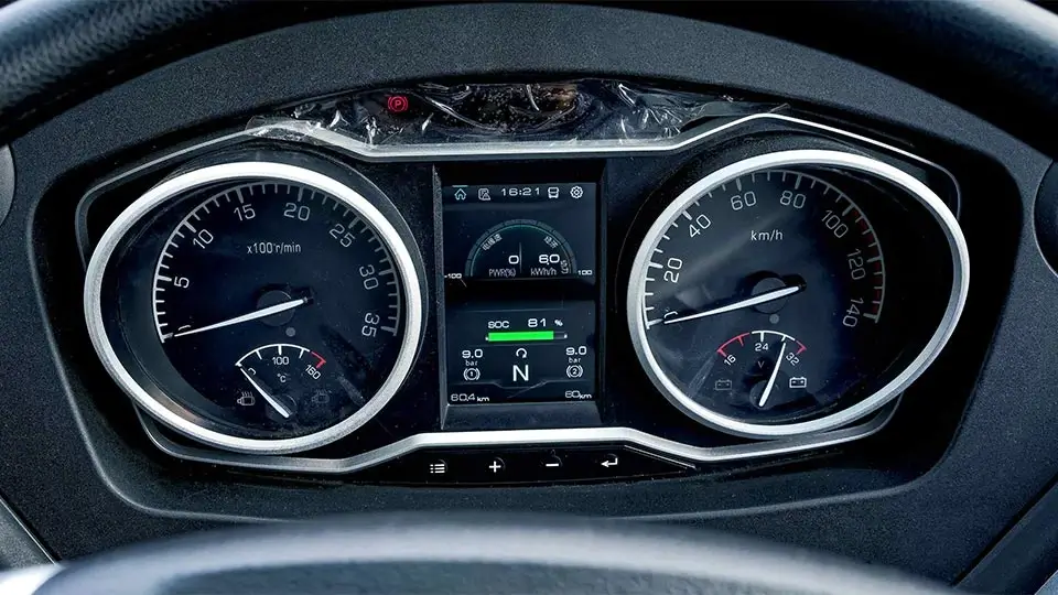 Barrel type instrument panel