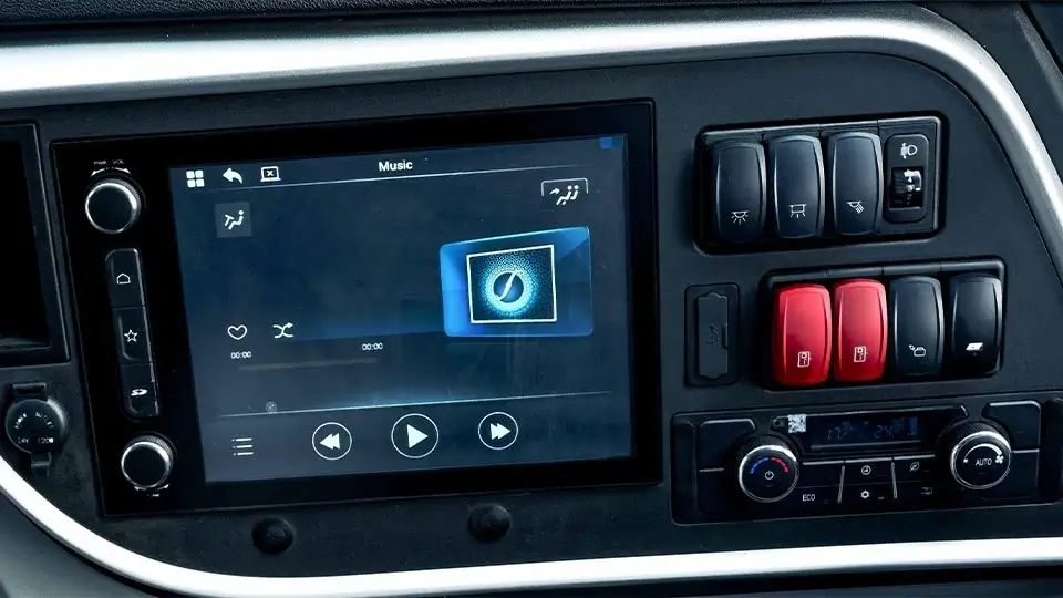 7 inch integrated central control